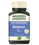Adrien Gagnon Sleep Management Melatonin 3mg