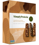 Simply Protein Peanut Butter Chocolate Plant Based Protein Bars