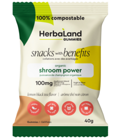 Herbaland Snacks With Benefits Shroom Power