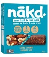 Nakd Raw Fruit & Nut Bars Salted Caramel