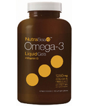NutraSea+D Omega-3 Liquid Gels + Vitamin D 