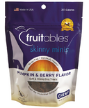 Fruitables Skinny Minis Semi Moist Dog Treats Pumpkin & Berry