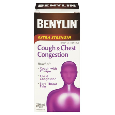 Benylin Extra Strength Cough & Chest Congestion Syrup Benylin Extra Strength Cough & Chest Congestion Syrup