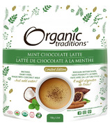 Latte au chocolat à la menthe édition limitée de Organic Traditions