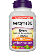 Webber Naturals Coenzyme Q10 150 mg