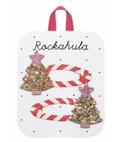 Rockahula Kids Stripy Christmas Tree Clips