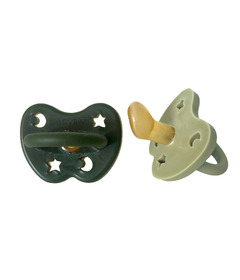 Hevea Pacifier Orthodontic Teat Moss Veil