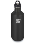 Klean Kanteen Classic Bottle with Loop Cap Shale Black