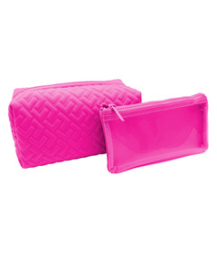MYTAGALONGS Loaf With Brush Pouch Hot Pink
