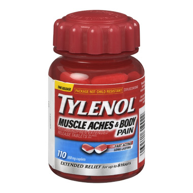 Tylenol Muscle Aches & Body Pain Caplets Tylenol Muscle Aches & Body Pain Caplets
