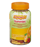 Supplément de vitamine C Emergen-C Gummies Orange, Tangerine & Framboise 