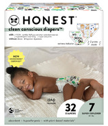 The Honest Company Club Box Diapers Barnyard Babies and It's a Pawty