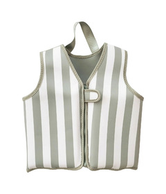 Current Tyed Clothing Swim Vest Sage Stripes