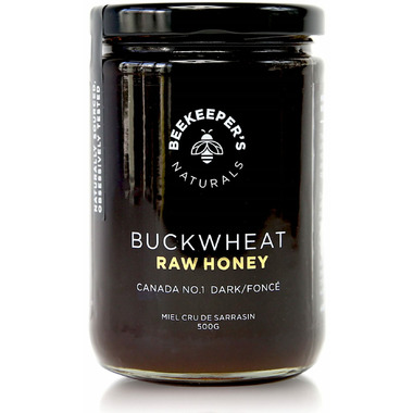 Beekeeper\'s Naturals Dark Buckwheat Raw Honey Beekeeper\'s Naturals Dark Buckwheat Raw Honey