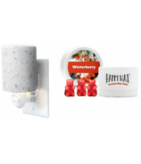 Happy Wax Winterberry Wax + Terrazo Warmer Bundle