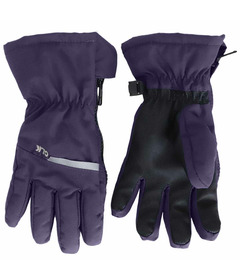 Calikids Waterproof Glove Side Zipper Purple