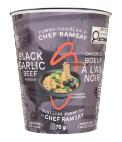 Chef Woo Ramen Noodles by Chef Ramsay Black Garlic Beef
