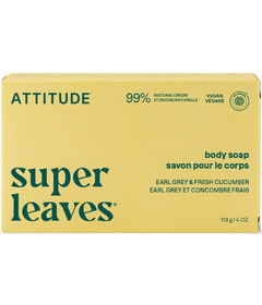 ATTITUDE Super Leaves Body Soap Earl Grey & Fresh Cucumber