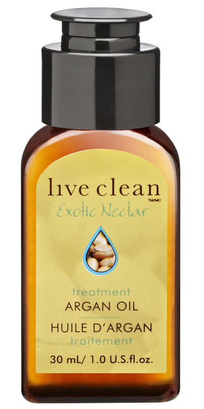 live clean argan oil treatment