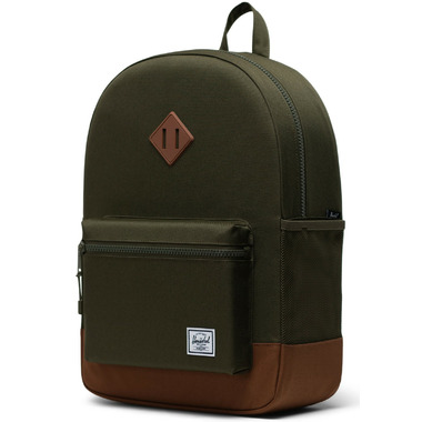 Buy Herschel Supply Heritage Youth XLarge Ivy Green/Saddle Brown
