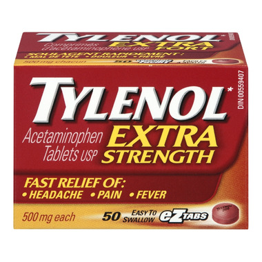 Tylenol Extra Strength eZ Tabs Tylenol Extra Strength eZ Tabs
