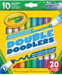 Crayola Double Doodlers Dual-Ended Markers Washable