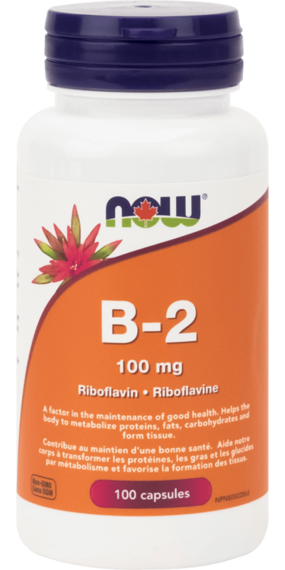 Buy NOW Foods Vitamin B-2 Riboflavin 100 Mg At Well.ca | Free Shipping ...