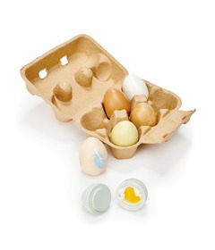 Tender Leaf Wooden Eggs