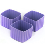 Little Lunch Box Co Bento Cups Sqaure Candy Purple