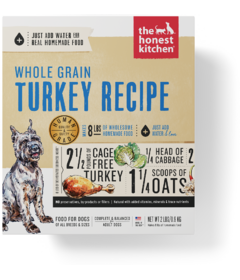 The Honest Kitchen Whole Grain Turkey Dog Food Recipe