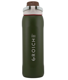 GROSCHE Kamloops Insulated Chug Lid Water Bottle Forest Silk