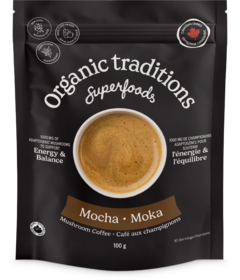 Organic Traditions 5 Mushroom Coffee Mocha