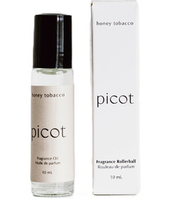 Picot Fragrance Roller Honey Tobacco Rose Quartz