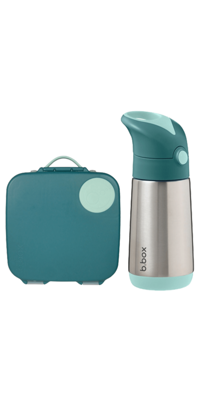 Achetez b.box Lunchbox & Water Bottle Emerald Forest Bundle à Well.ca ...