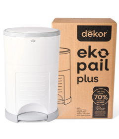 Dekor Eko Plus Diaper Pail White