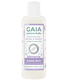 Gaia Natural Baby Sleeptime Bubble Bath