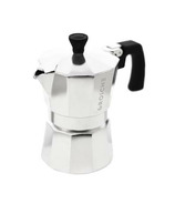 GROSCHE Milano Silver Stovetop Espresso Maker 6 Cup