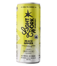 Lightwork Energy Drink Peach Ginger 
