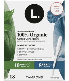 L. Tampons Unscented Mix Regular/Super