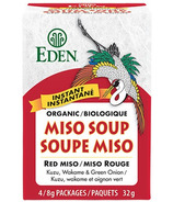 Soupe instantanée au miso rouge d'Eden Organic 