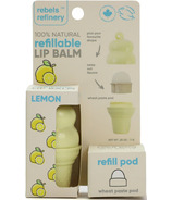 Rebels Refinery Refillable Ice Cream Lip Balm Lemon
