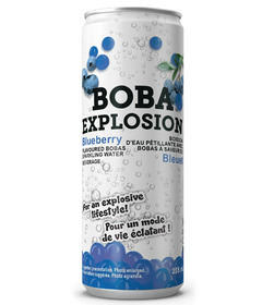 image of Boba Explosion Sparkling Water Blueberry with sku:339798