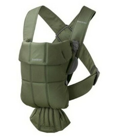 BabyBjorn Baby Carrier Mini Woven Dark Green