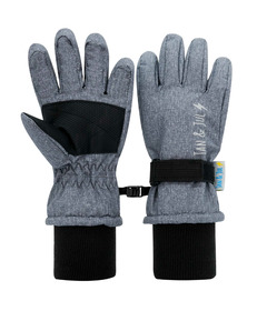 Jan & Jul Toasty-Dry Waterproof Snow Gloves Heather Grey