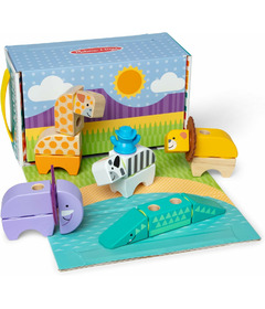 Melissa & Doug Blockables Safari Playset