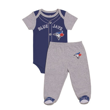 Toronto Blue Jays 2 Piece Pajama Set, Snuggle Bugz