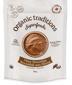 Organic Traditions Fibre Smoothie Chocolate