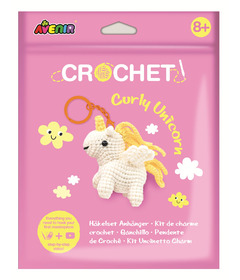 Avenir Crochet Kit Curly Unicorn
