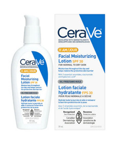 image of Cerave Face Lotion AM Moisturizing SPF 30 with sku:329914