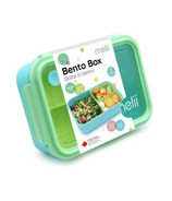 Melii Bento Box with Removable Divider Blue